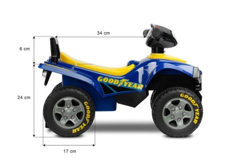 JEŹDZIK QUAD GOODYEAR RED