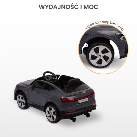 POJAZD NA AKUMULATOR AUDI ETRON SPORTBACK BLUE