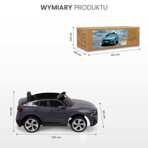 POJAZD NA AKUMULATOR AUDI ETRON SPORTBACK BLUE