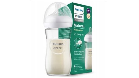 SCY933/01 BUTELKA SZKLANA RESPONSYWNA NATURAL 240ML