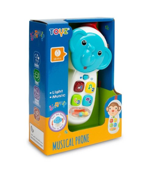 ZABAWKA EDUKACYJNA - TELEFON SŁONIK