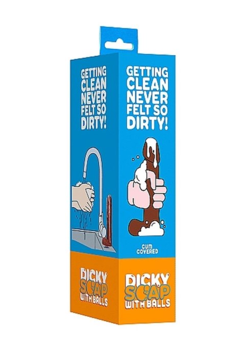 Mydło- Dicky Soap With Balls - Cum Covered - Brown S-Line