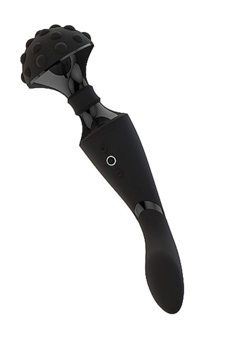 Stymulator- Shiatsu Bendable Massager Wand - Black Vive