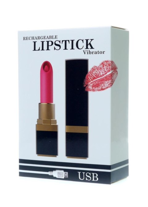 Stymulator-Lipstick Vibrator USB 10 functions B - Series Power