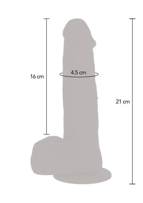 Rotating Beads Vibrating Dildo Light skin tone TOYJOY