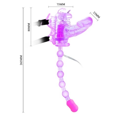 BAILE- BUTTERFLY, 7 vibration functions BAILE