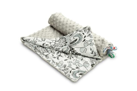LEKKI KOCYK MINKY 75x100 SZARY FOLK