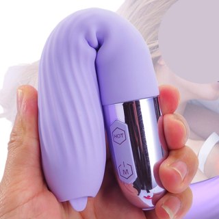 Wibrator-Silicone Vibrator USB, 10 vibration modes, Heating B - Series Fox