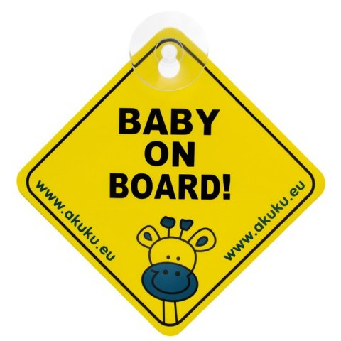 A0645 ZAWIESZKA/PRZYSSAWKA BABY ON BOARD