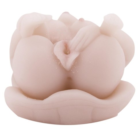 BAILE - Masturbator toy, TPR, double vibrating egg with voice, tighten,shrink 3AAA batteries BAILE