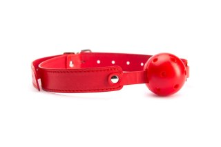 Red Breathable Ball Gag Argus