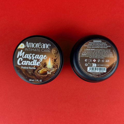 Massage Candle Praline Rocher (30ml) Amoreane