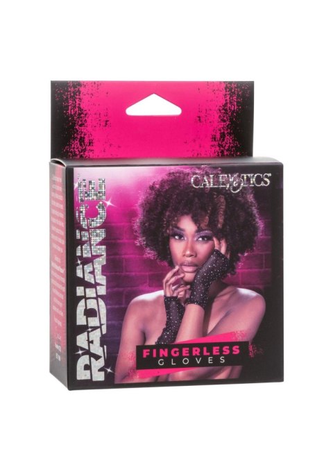 Fingerless Gloves Black CalExotics