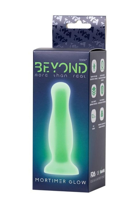 Glow in the dark plug Mortimer Glow Beyond by Toyfa