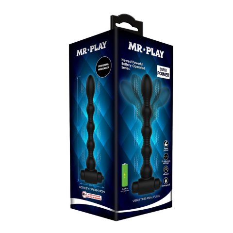 MR PLAY - VIBRATING ANAL PLUG - 10 functions Mr. Play