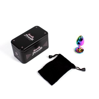 RAINBOW METAL BUTT PLUG S Secret Play