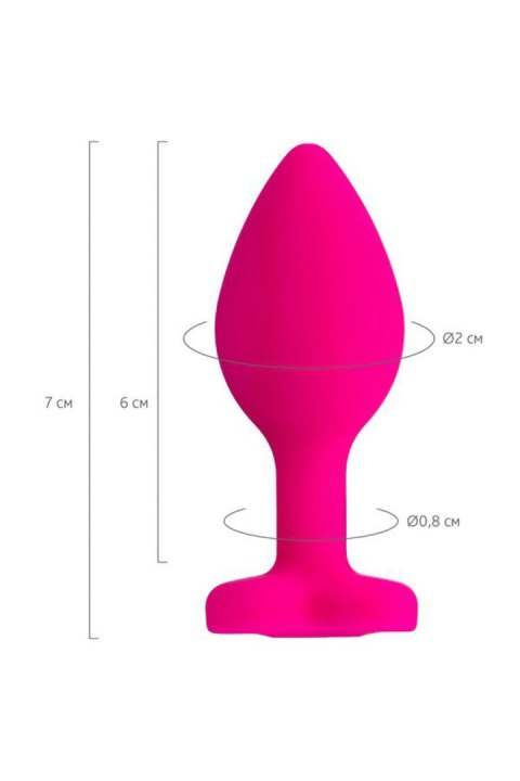 ToDo Anal Plug Diamond Heart ToDo by TOYFA