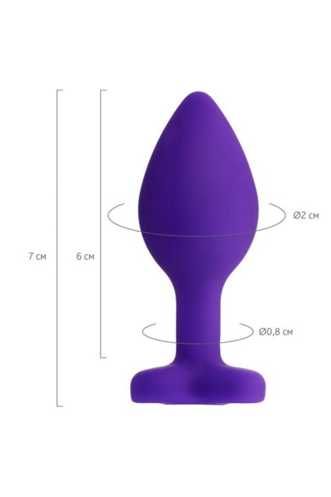 ToDo Anal Plug Diamond Heart ToDo by TOYFA
