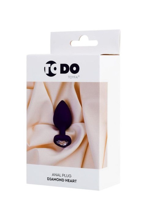 ToDo Anal Plug Diamond Heart ToDo by TOYFA