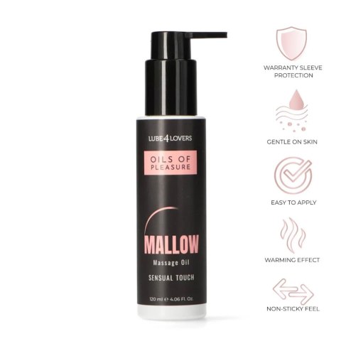 Oils of Pleasure - Marshmallow Massage Oil 120 ml Lube4lovers