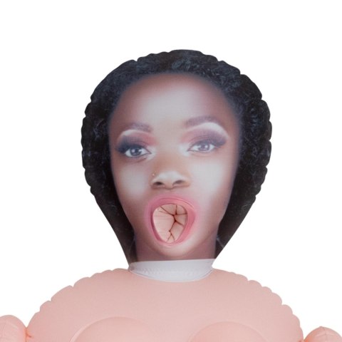 CRUSHIOUS CARMEN THE FEMME FATALE EBONY INFLATABLE DOLL Crushious