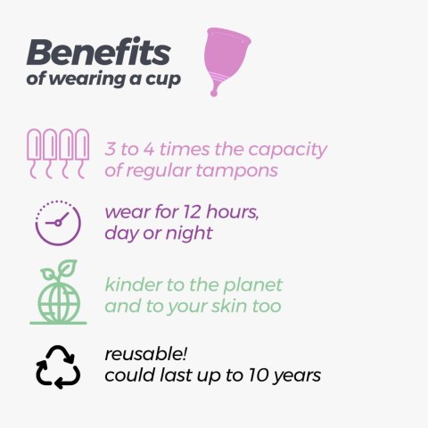 CRUSHIOUS MINERVA S + L MENSTRUAL CUPS WITH POUCH Crushious