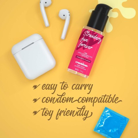 CRUSHIOUS STRAWBERRY FLAVOURED LUBRICANT 50 ML Crushious