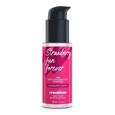 CRUSHIOUS STRAWBERRY FLAVOURED LUBRICANT 50 ML Crushious