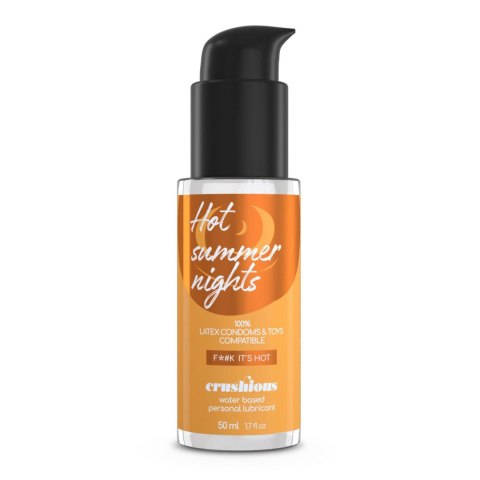 CRUSHIOUS WARMING EFFECT LUBRICANT 50 ML Crushious