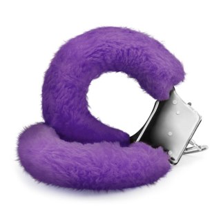 LOVE CUFFS FURRY HANDCUFFS CRUSHIOUS PURPLE Crushious