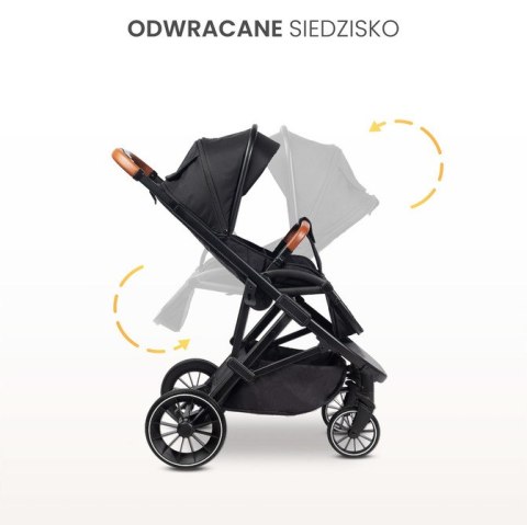 WÓZEK SPACEROWY RATIO BLACK