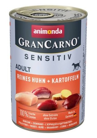 Animonda GranCarno Sensitiv Adult Dog Kurczak I Ziemniaki 400g Animonda