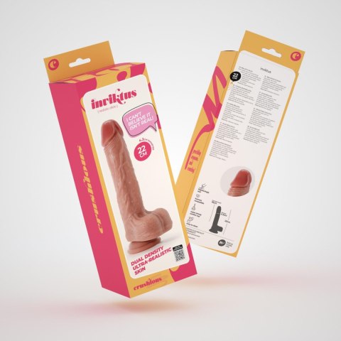 CRUSHIOUS INVIKTUS 8,5 LIQUID SILICONE DILDO FLESH Crushious