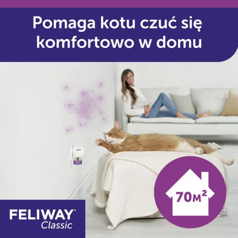 Ceva Animal Health Polska Sp. Z O.o Feliway Classic Dyfuzor 48ml Ceva Animal Health Polska Sp. z o.o.