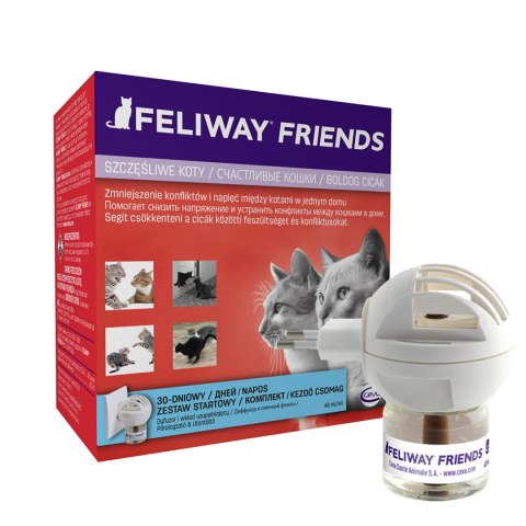 Ceva Animal Health Polska Sp. Z O.o Feliway Friends Dyfuzor 48ml + Wkład 48ml Ceva Animal Health Polska Sp. z o.o.