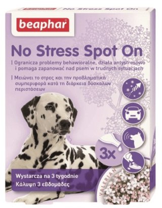 BEAPHAR No Stress Spot On Dla Psów 3x0,7ml BEAPHAR