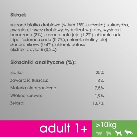 PERFECT FIT Adult 1+ Duże Rasy Z Kurczakiem 825g Perfect Fit