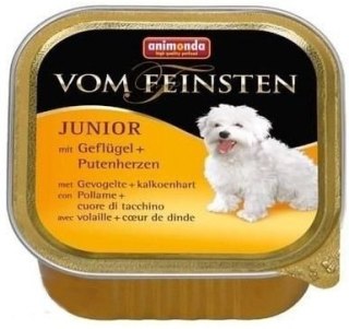 Animonda Dog Vom Feinsten Junior Drób I Serca Indyka 150g Animonda