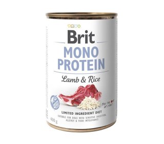 Brit Mono Protein Z Jagnięciną I Ryżem 400g Brit