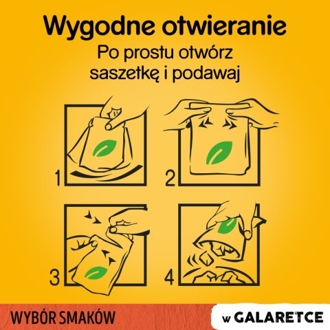 Pedigree Mokra Karma Dla Dorosłych Psów W Galaretce Z Wołowiną, Z Kurczakiem, Z Jagnięciną, Z Drobiem 12x100g Pedigree