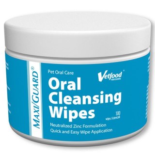 VETFOOD Maxi/Guard Oral Cleansing Wipes 100szt Vetfood