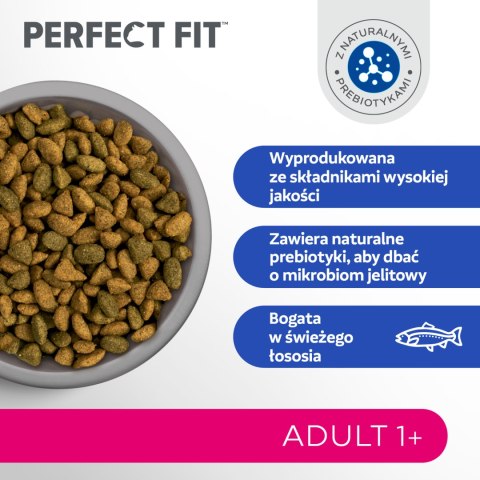 PERFECT FIT Adult 1+ Z Łososiem 750g Perfect Fit