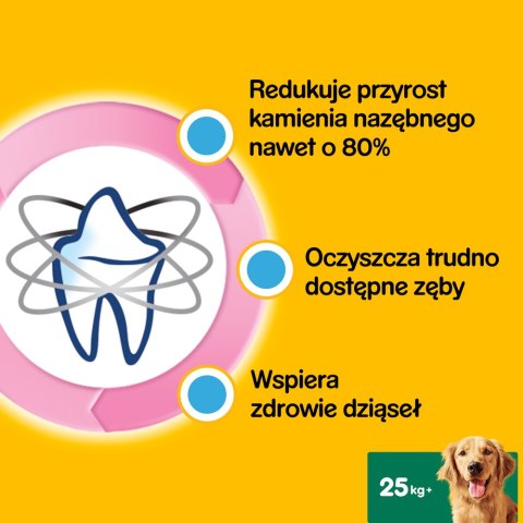 Pedigree DentaStix Przysmak Dentystyczny Dla Psów Od 4 Miesiąca I Powyżej 25kg 270g Pedigree
