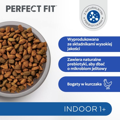 PERFECT FIT Indoor 1+ Z Kurczakiem 750g Perfect Fit