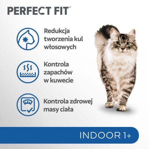 PERFECT FIT Indoor 1+ Z Kurczakiem 750g Perfect Fit