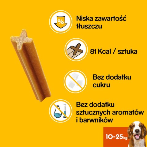 Pedigree DentaStix Przysmak Dentystyczny Dla Psów O Wadze 10-25kg 77g Pedigree
