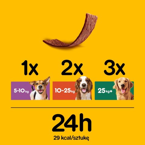 Pedigree Schmackos Przysmak Dla Dorosłych Psów Z Wołowiną 86g Pedigree