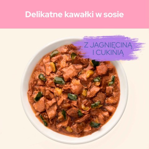 Purina Cat Chow Kitten Karma Z Jagnięciną I Cukinią W Sosie 85g Purina Cat Chow