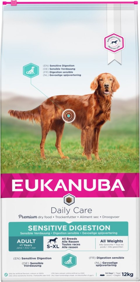 Eukanuba Daily Care Adult Sensitive Digestion 12kg Eukanuba