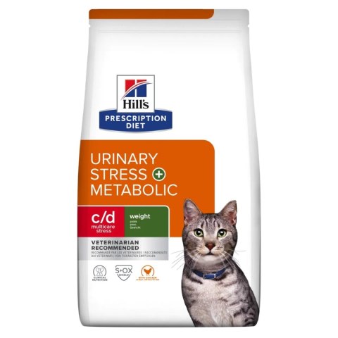 Hill's PD Prescription Diet c/d Urinary Stress + Metabolic Feline 1,5kg Hills